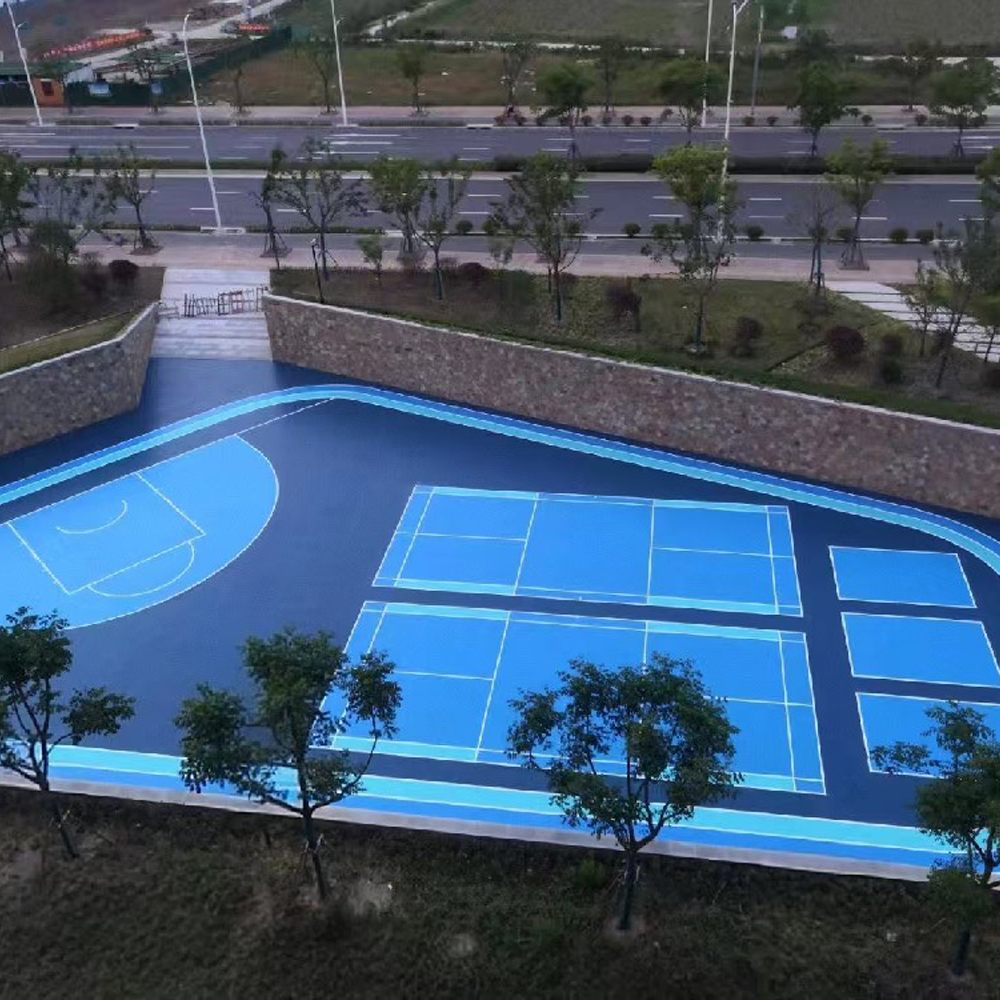 复合型硅PU球场